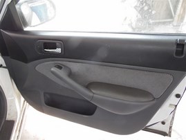 2002 Honda Civic LX White Sedan 1.7L AT #A24926